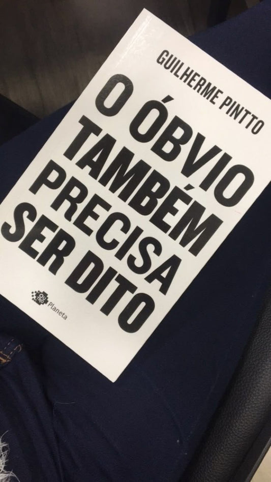 O óbvio também precisa ser dito